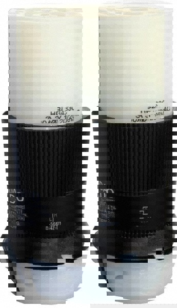 Locking Inlet: Connector, Industrial, Non-NEMA, 250V, Black & White